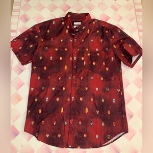 RSVLTS marvel iron man shirt size large